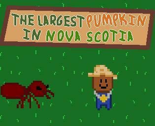 The Largest Pumpkin in Nova Scotia