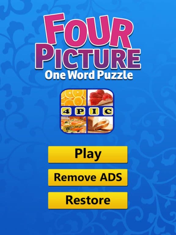 Four Picture One Word Puzzle screenshot 2