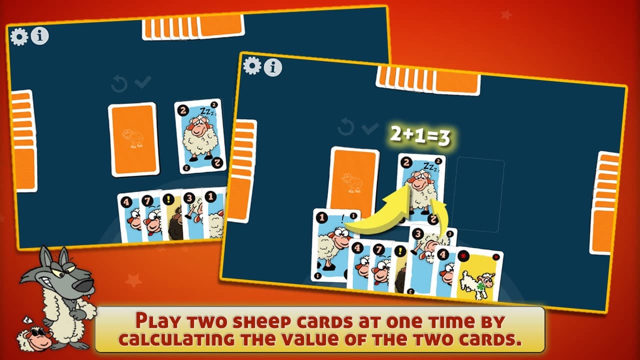 Sheepless Nights (Math cardgame) screenshot 3