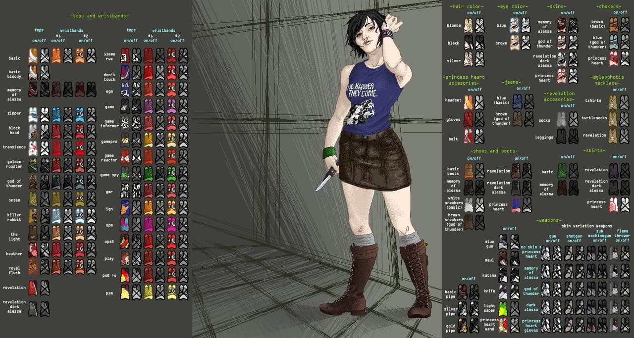 Silent Hill Heather Dress Up screenshot 4