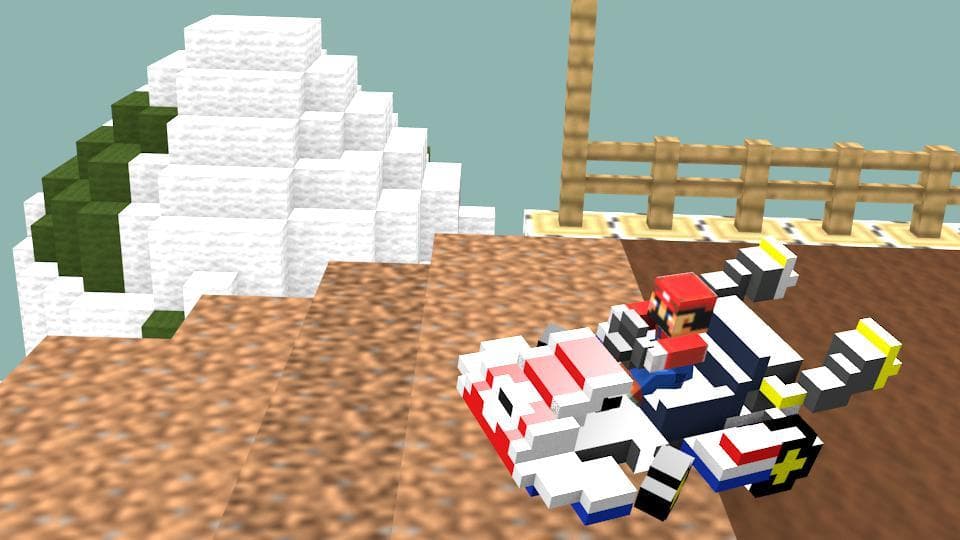 Minecraft Kart (demo) screenshot 2