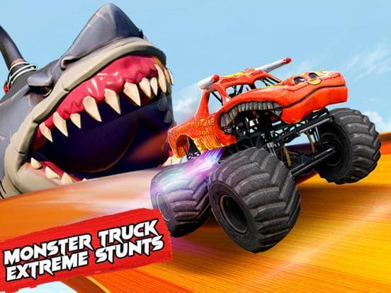 Monster Truck Stunts Car Games screenshot 2