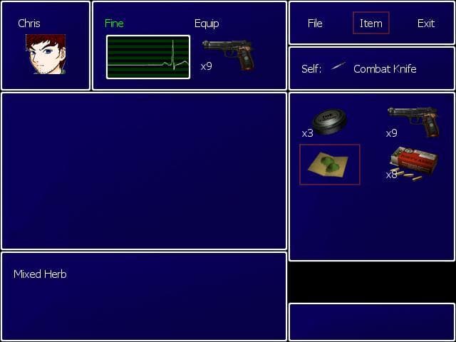 Resident evil Demake (itch) screenshot 2