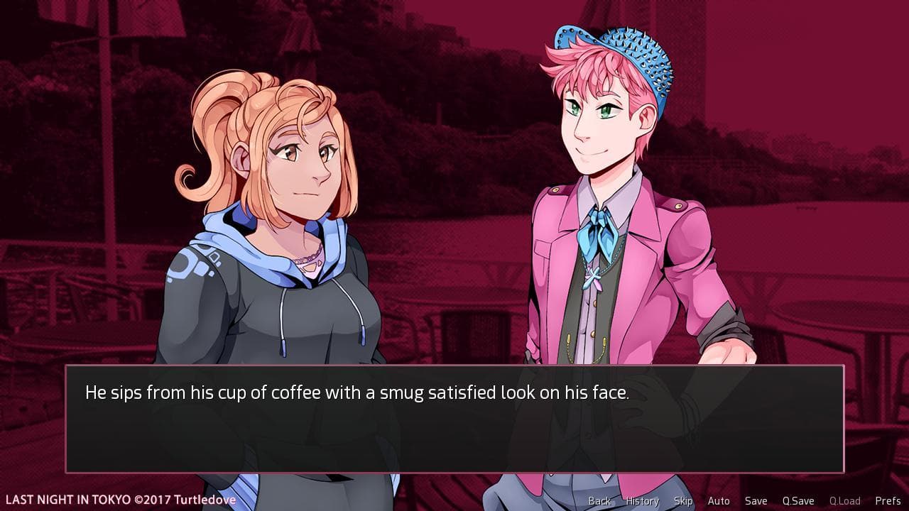 Last Night in Tokyo (Yuri Jam 2017) screenshot 4