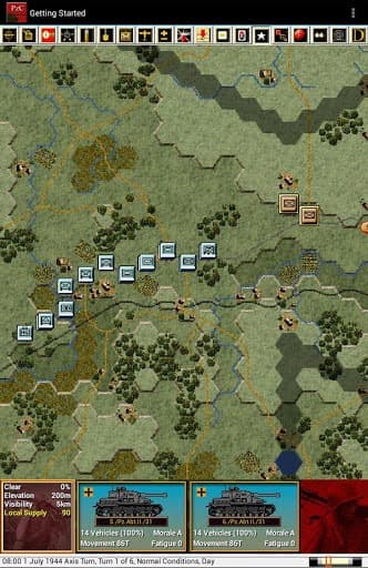 Panzer Campaigns - Panzer screenshot 2