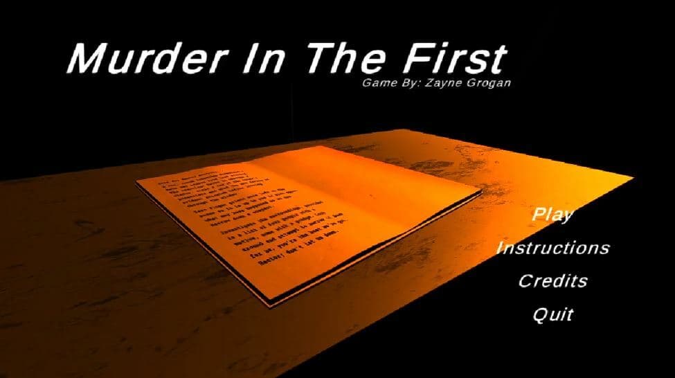 Murder In The First