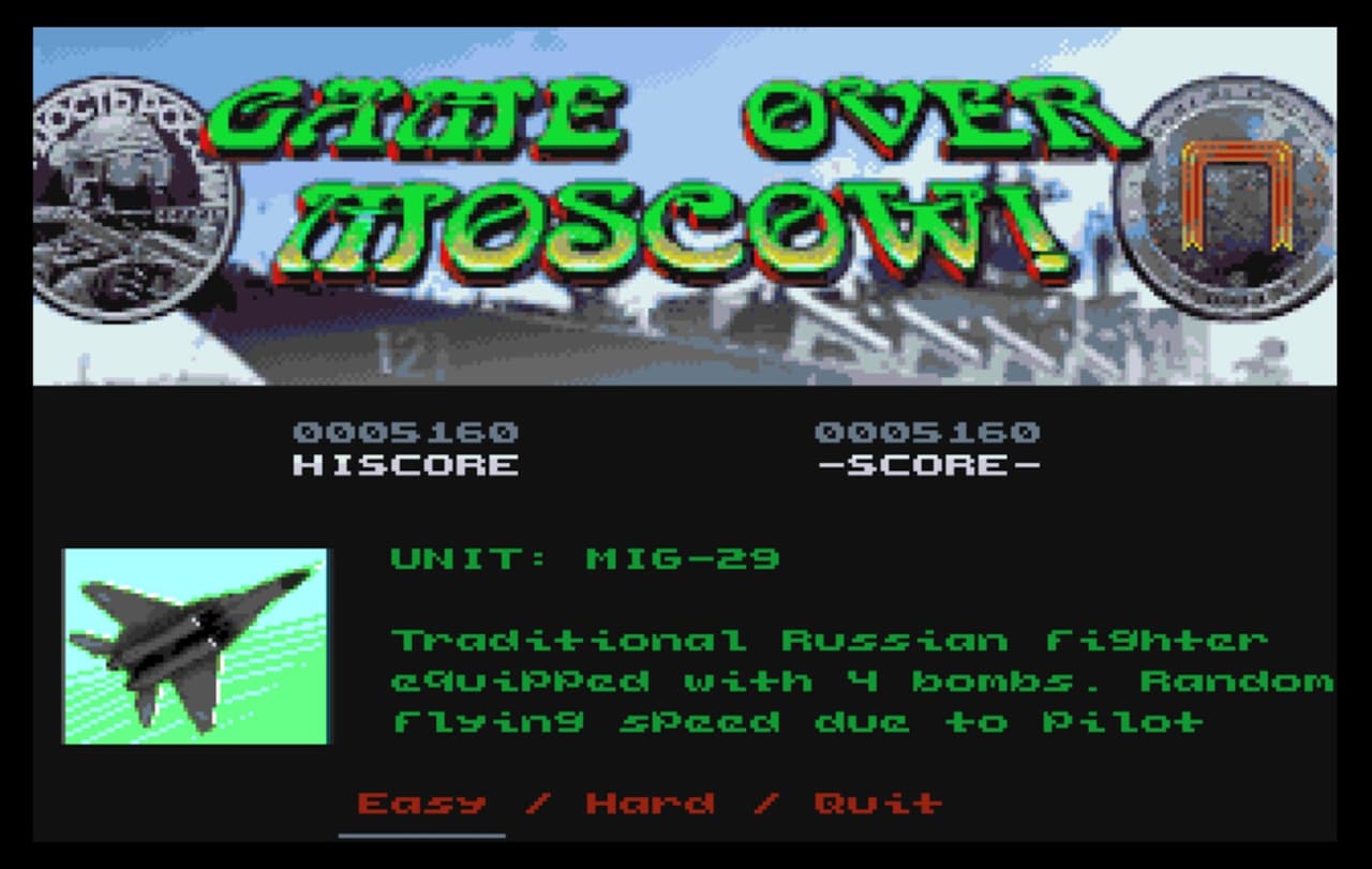 Game Over Moscow!