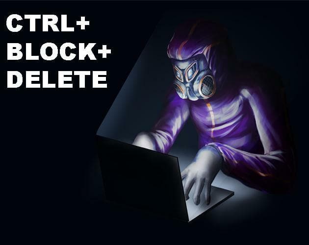 Ctrl+Block+Delete