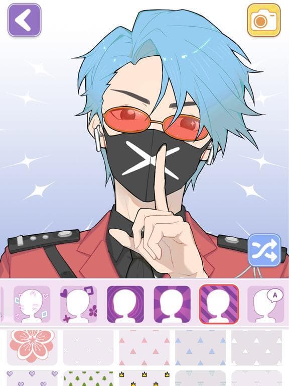 Vlinder avatar maker: Anime screenshot 4