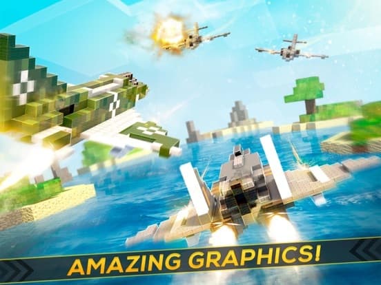 Ace Plane Craft Free | Fighter Simulator Game For Kids screenshot 4