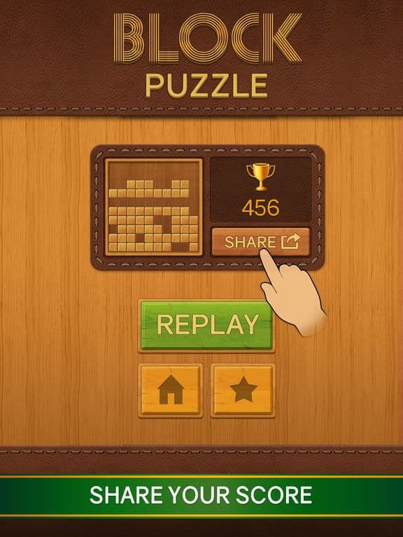 Wood Block The Puzzle Game screenshot 4