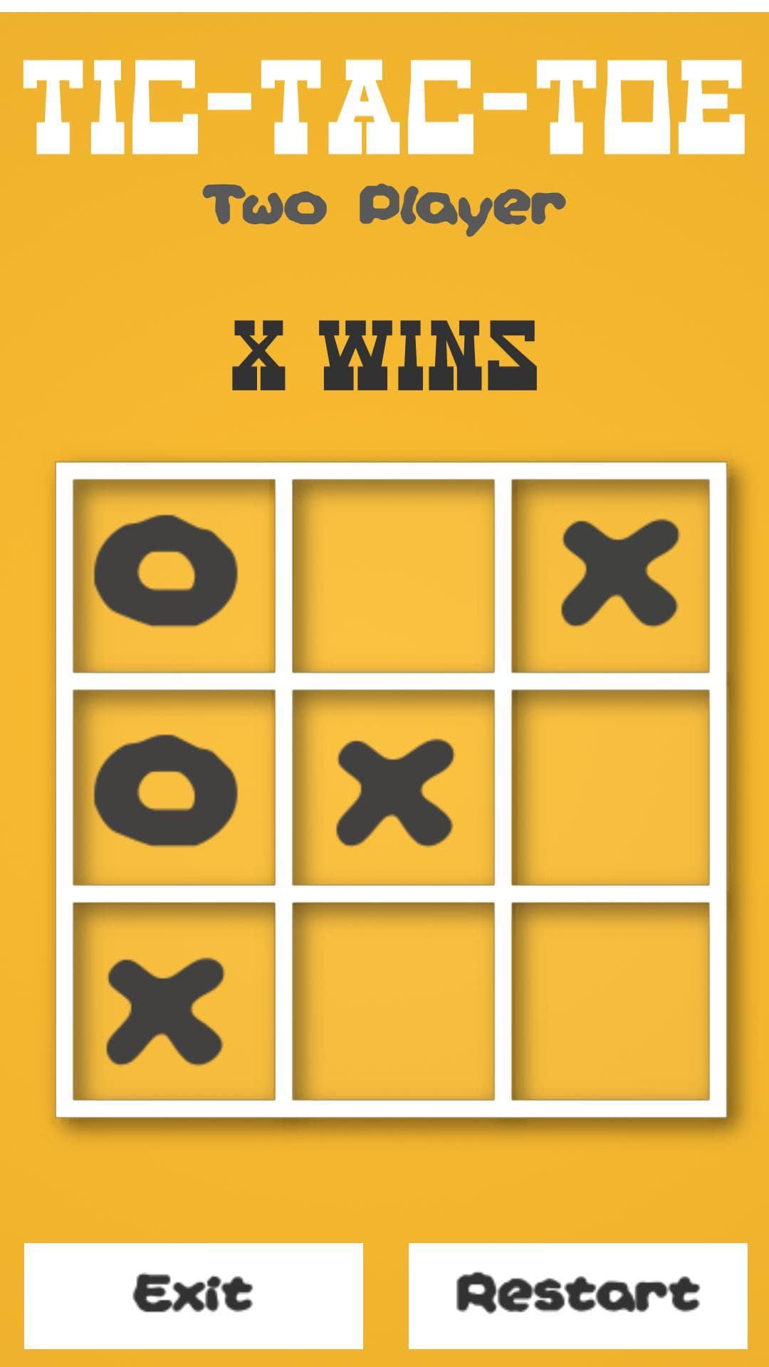 Tic-Tac-Toe (BUG GAME STUDIO) screenshot 2