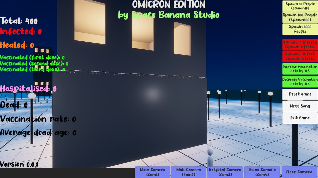 Omicron Simulator 2022 screenshot 2