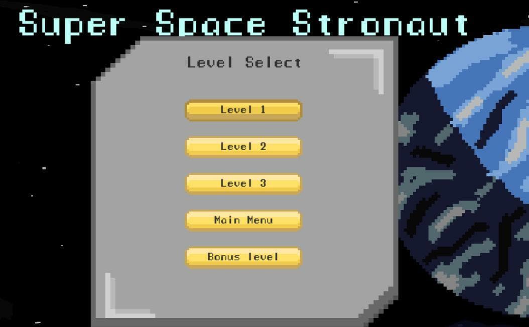 Super Space Stronaut