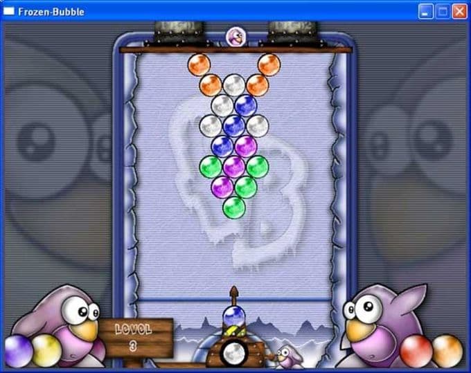 Frozen Bubble screenshot 4