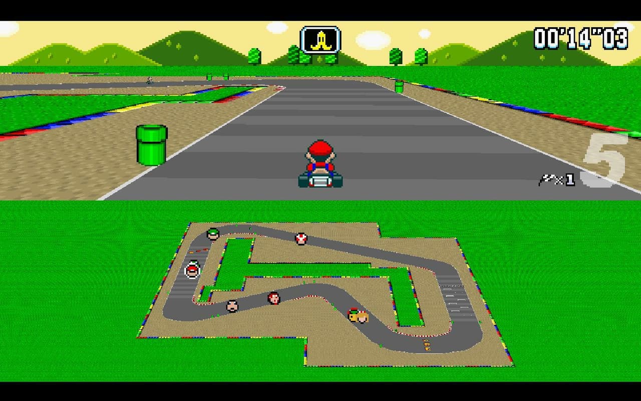 Super Mario Kart ZX screenshot 2