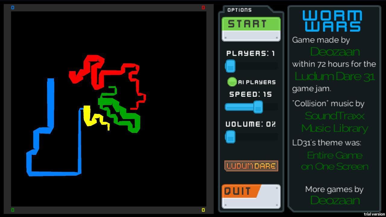 LD31 - Worm Wars screenshot 3