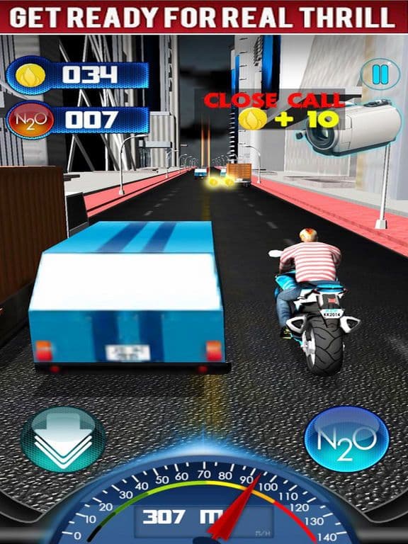Racing Moto Bike Dangerous