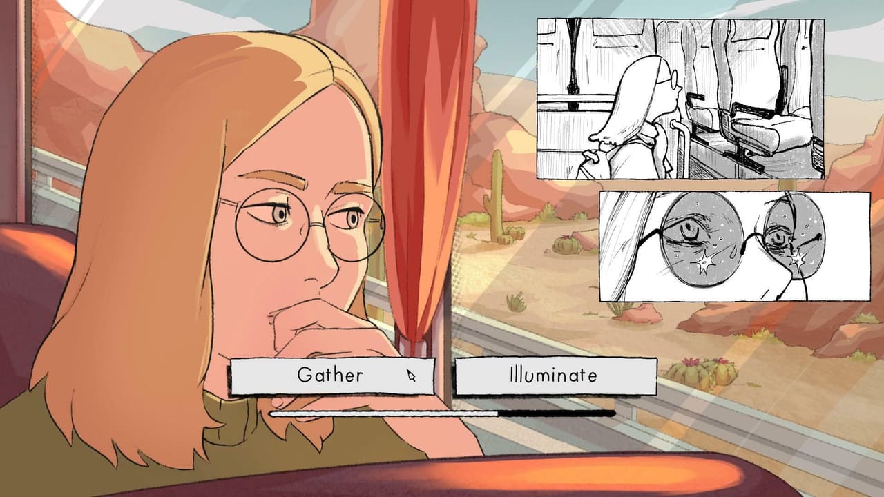 A Sketchbook About Her Sun (itch) screenshot 2