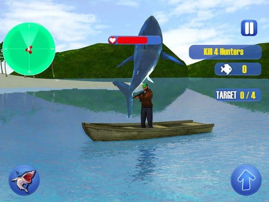 Shark Revenge Attack Sim 3D screenshot 2