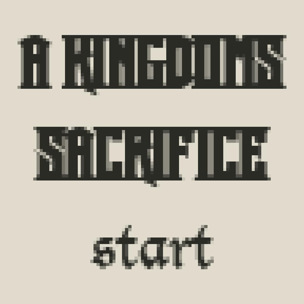 A Kingdoms Sacrifice
