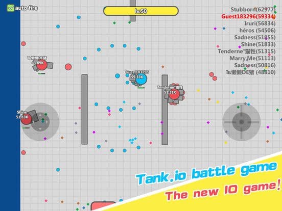 Tank battle.io - New tank war games screenshot 2