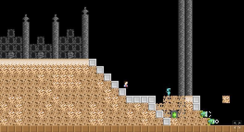 Zak and the Pixellated Platformer screenshot 4