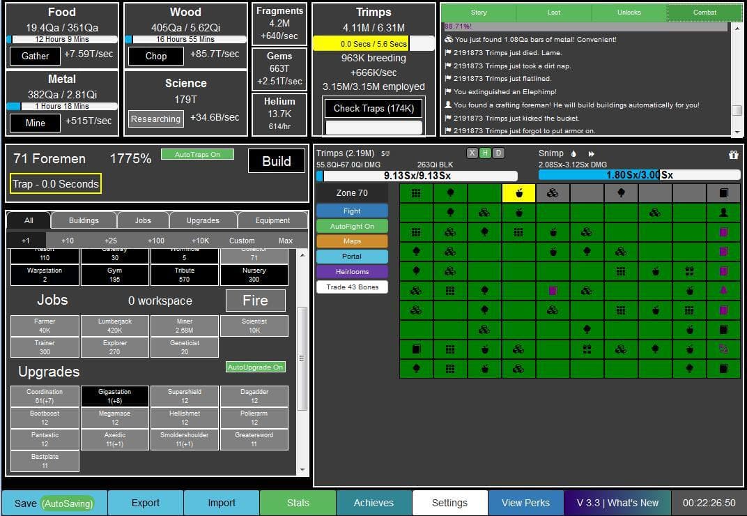 Trimps screenshot 2