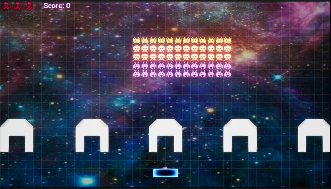 UESpaceInvaders Clone
