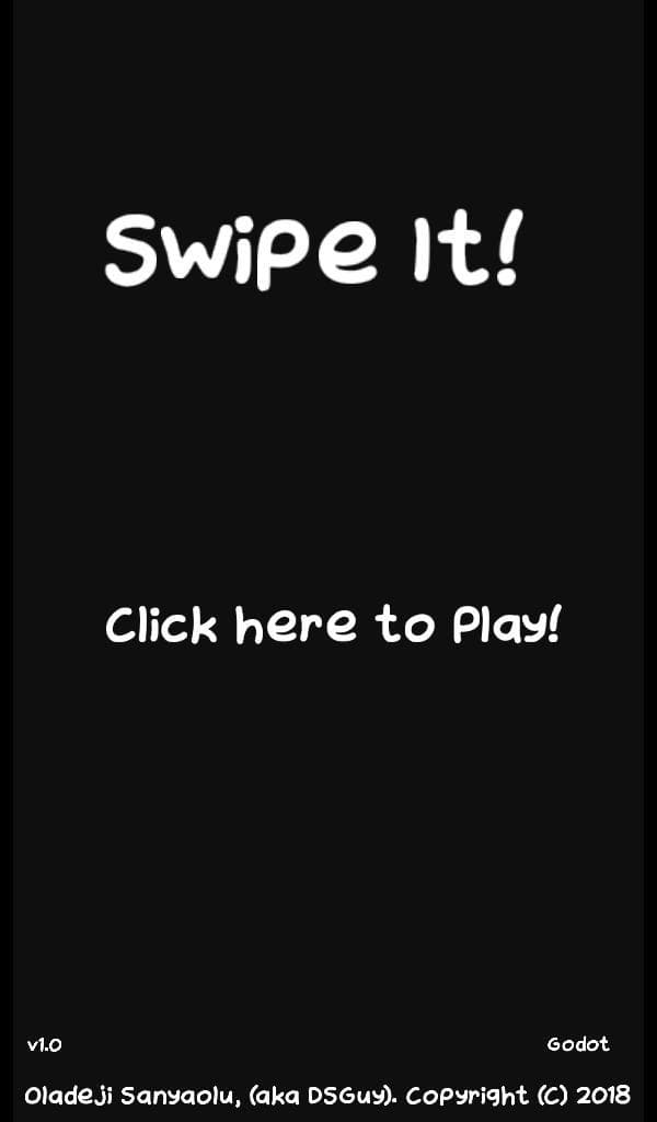 Swipe It! (itch) screenshot 2