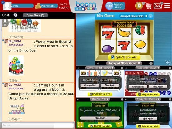 BOOM MINIGAMES -Bingo and Casino Minigames! screenshot 2