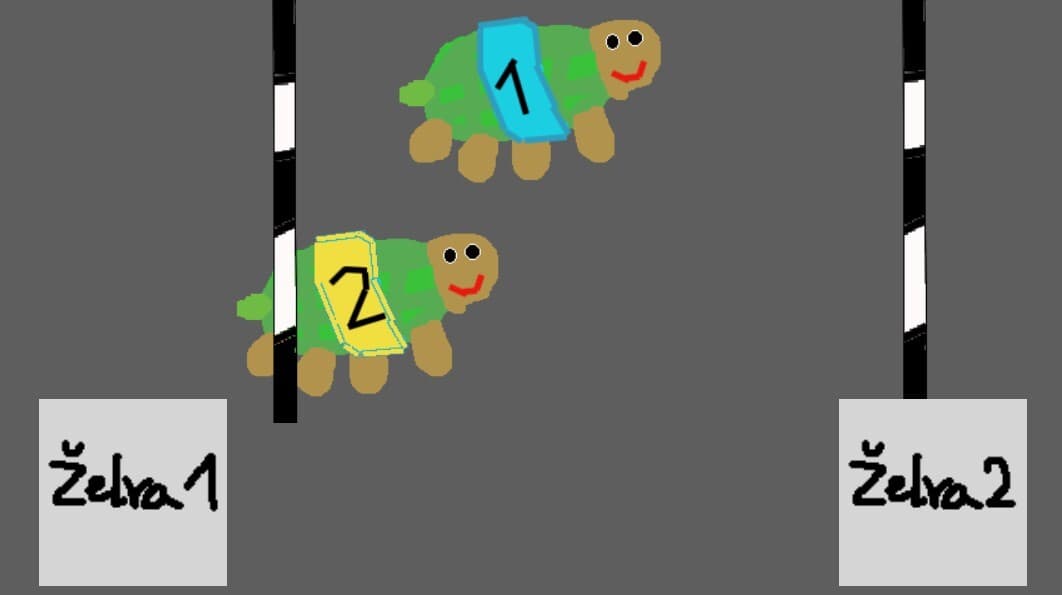 TurtlesRacing (#2 Hra za hodinu) screenshot 2