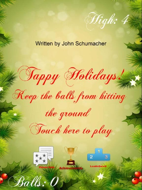 Tappy Holidays - Falling Balls screenshot 2