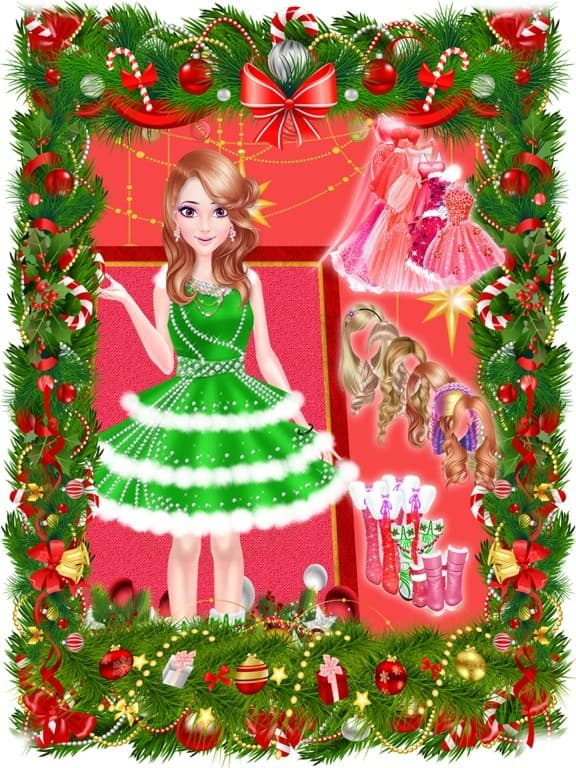 Christmas Princess Party Salon