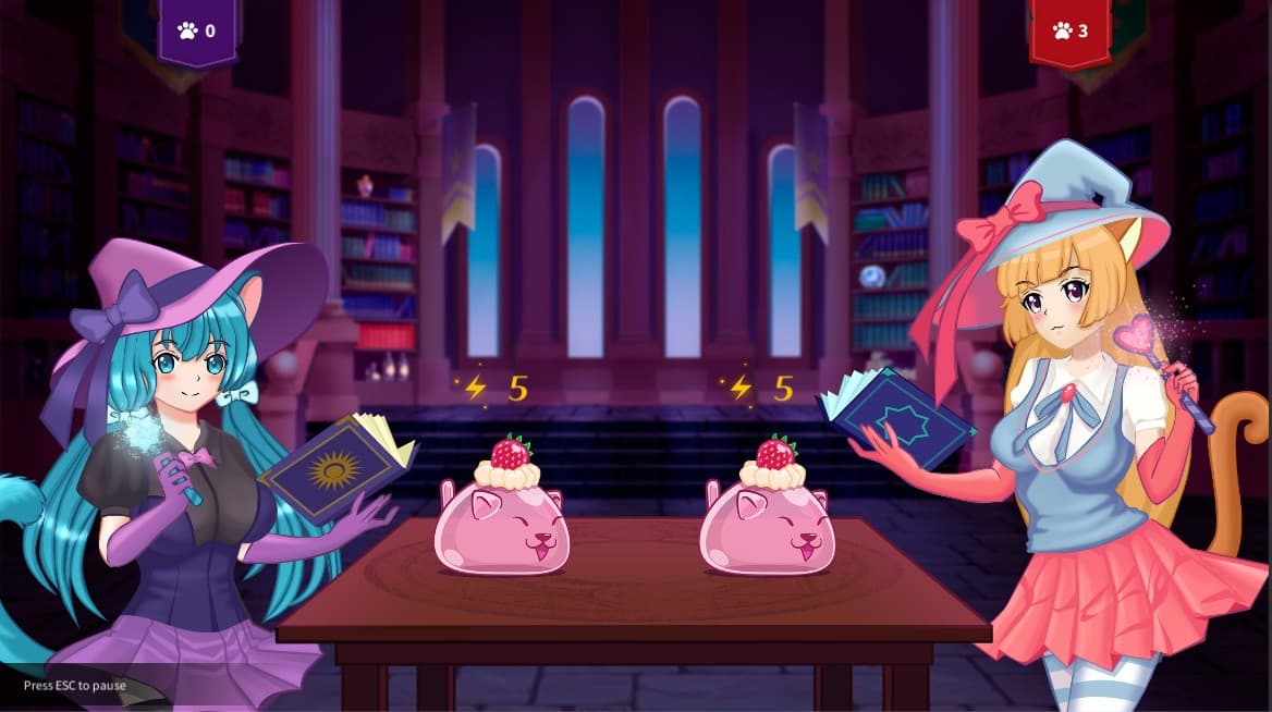 Catgirl Magic: Furry Duel screenshot 5