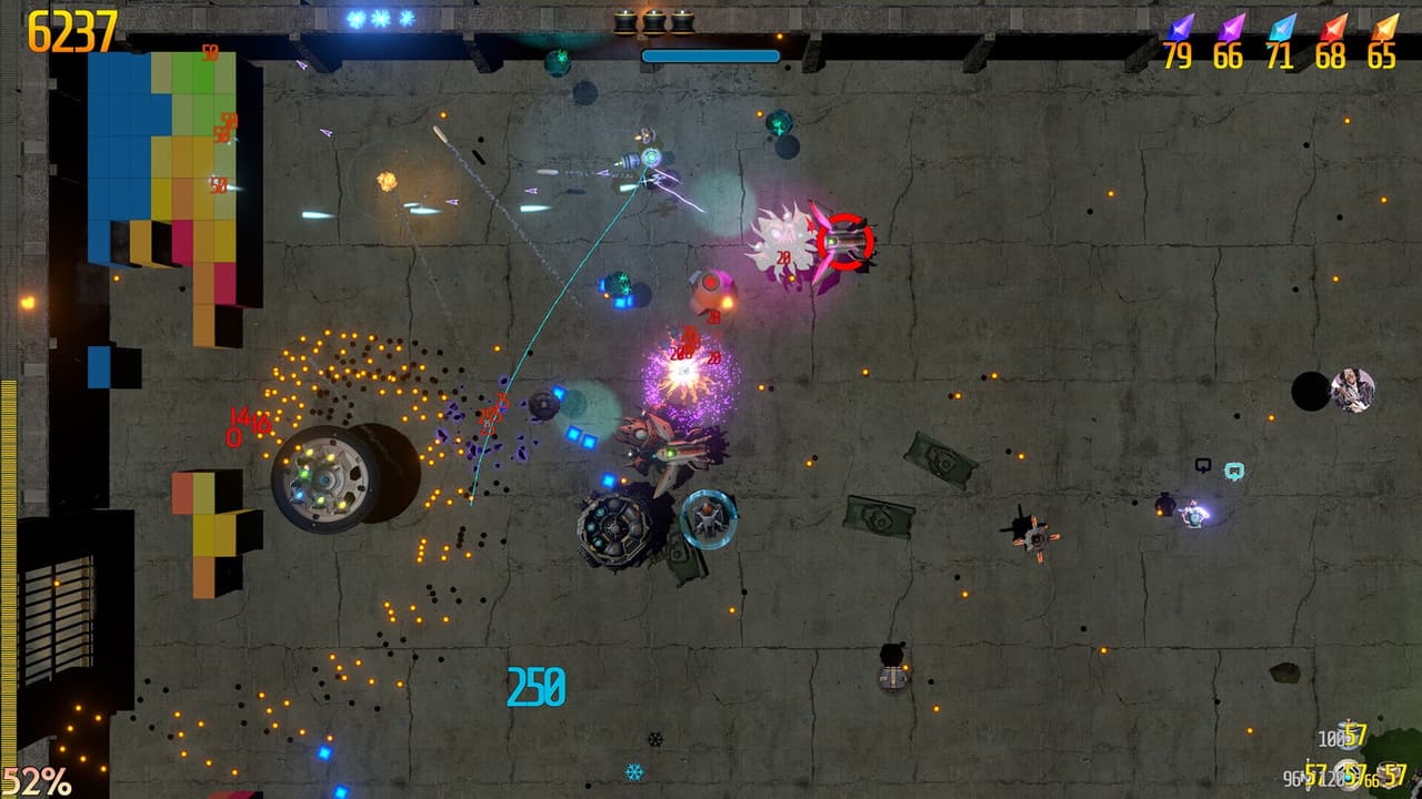 Retro Rocket Raiders screenshot 2