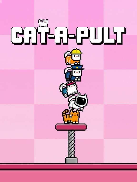 Cat-A-Pult: Endless stacking of 8-bit kittens screenshot 2