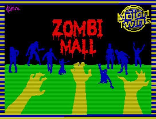 Zombi Mall - ZX Spectrum screenshot 2