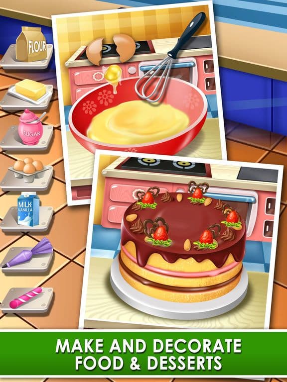 Food Making Kids Games & Maker Cooking screenshot 3