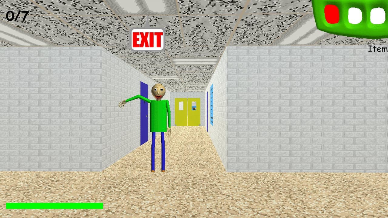 Baldis Basics Classic V1.0 but for masochists screenshot 2