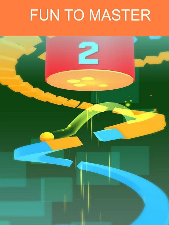 Spiral Jumping Bounce Ball screenshot 3