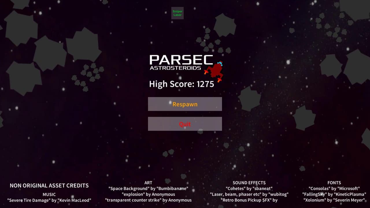 Parsec: Astrosteroids screenshot 3