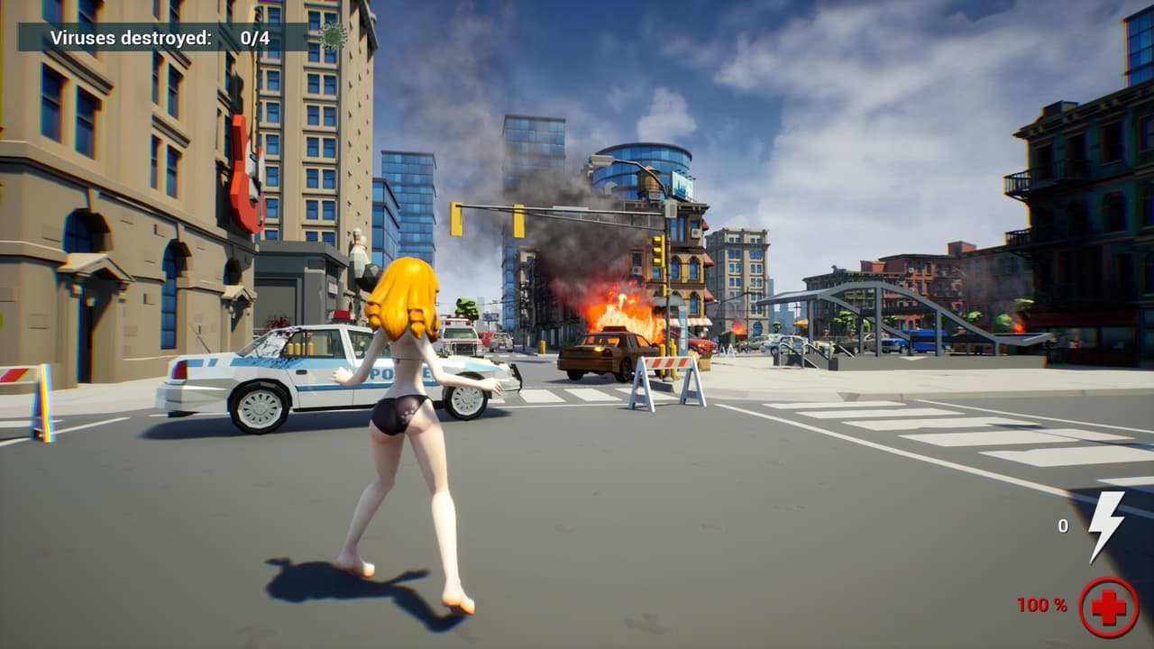 Anime vs Virus (itch) screenshot 3