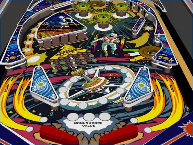 Pinball (BBC BASIC) screenshot 3