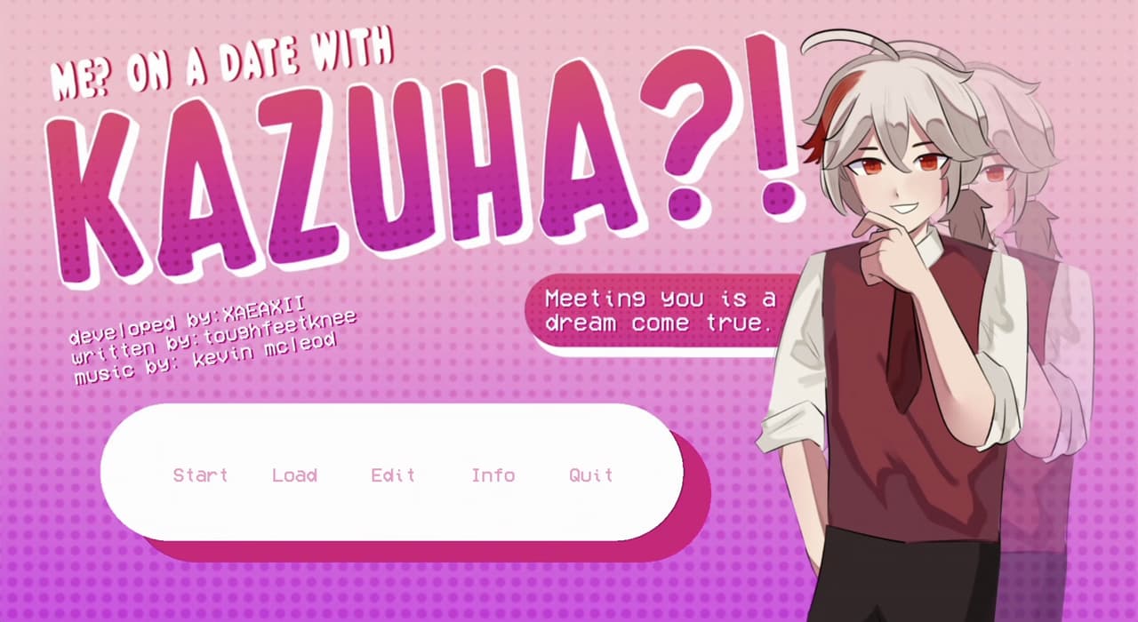 me? on a date with KAZUHA?! screenshot 2