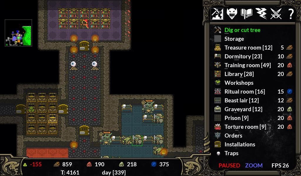 KeeperRL (itch) screenshot 3