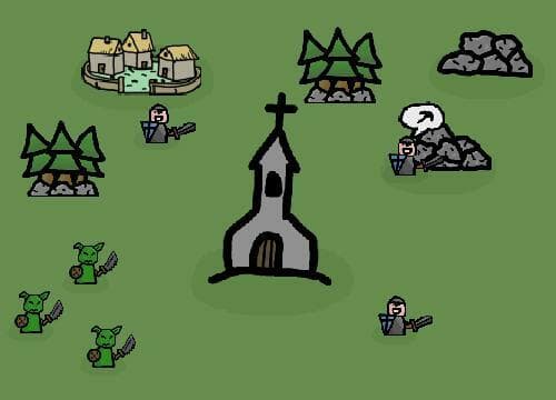 Orcs and churches