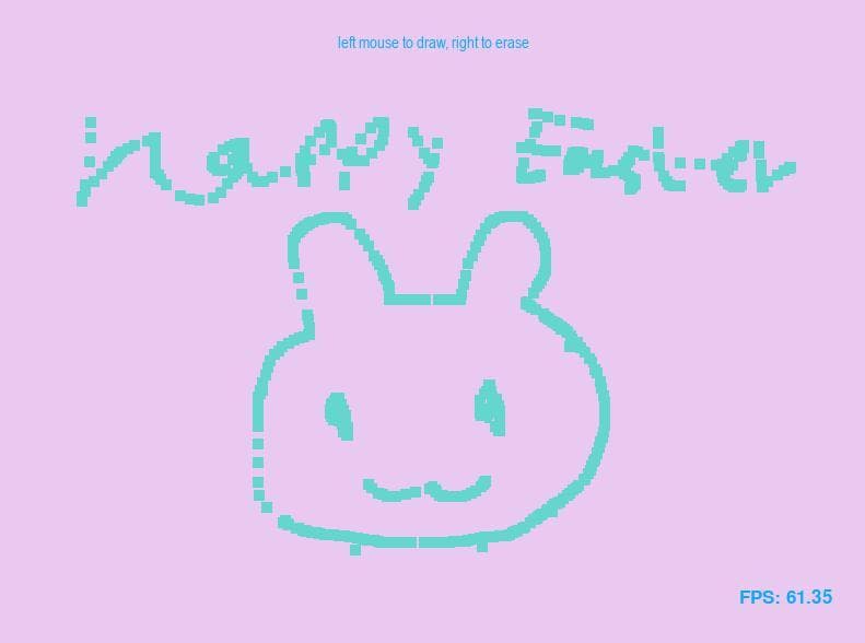 Drawing with particles (pygame-easter-jam)