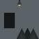 Cube, light and spikes