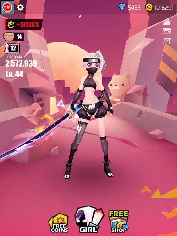 Slash & Girl - Joker World screenshot 2